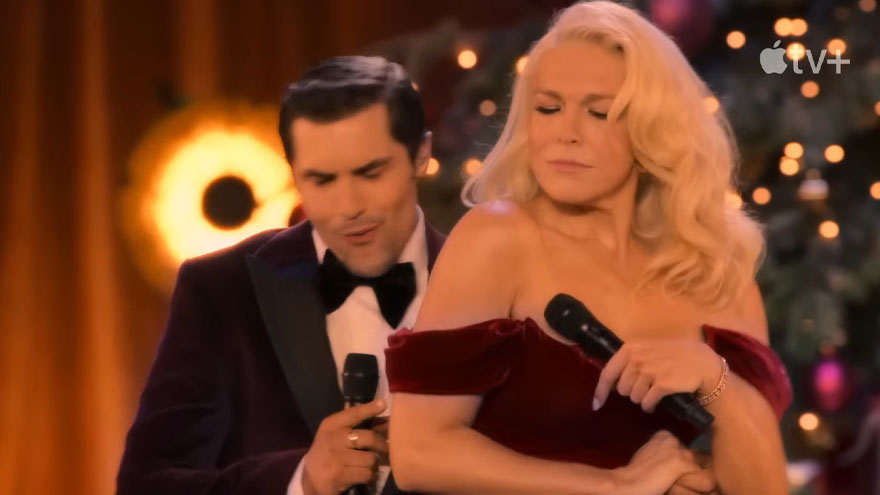 Ted Lasso star Hannah Waddingham is ringing in the holidays with an Apple TV+ music spectacular