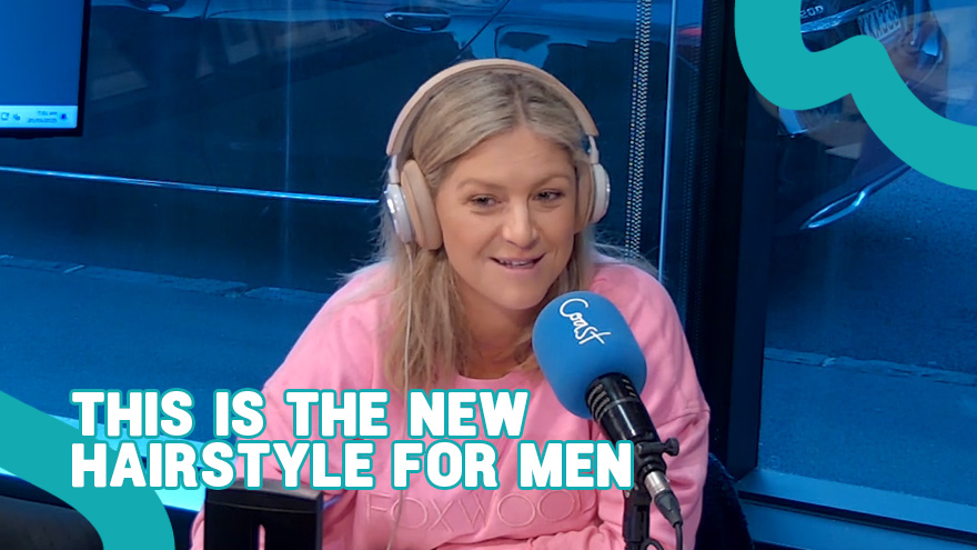 Slick back hair is back