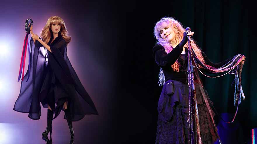 Stevie Nicks is thrilled to have been honoured with her own Barbie lookalike