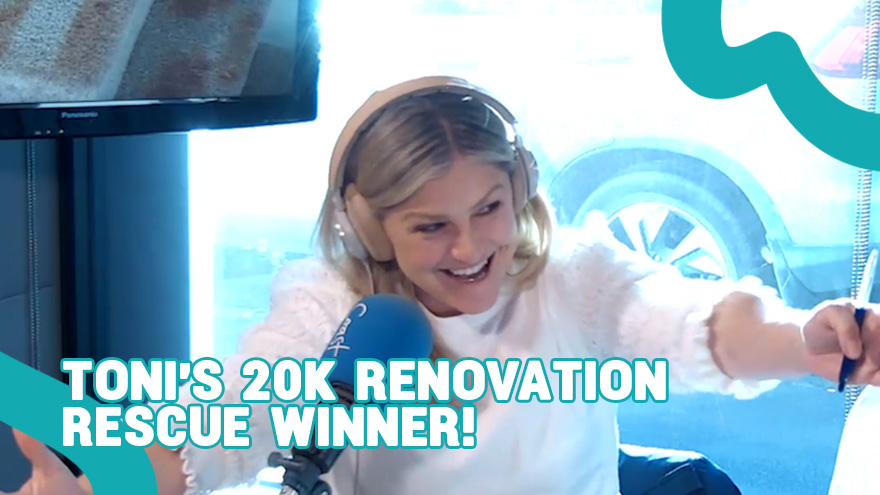 Who won Toni's 20K Renovation Rescue?