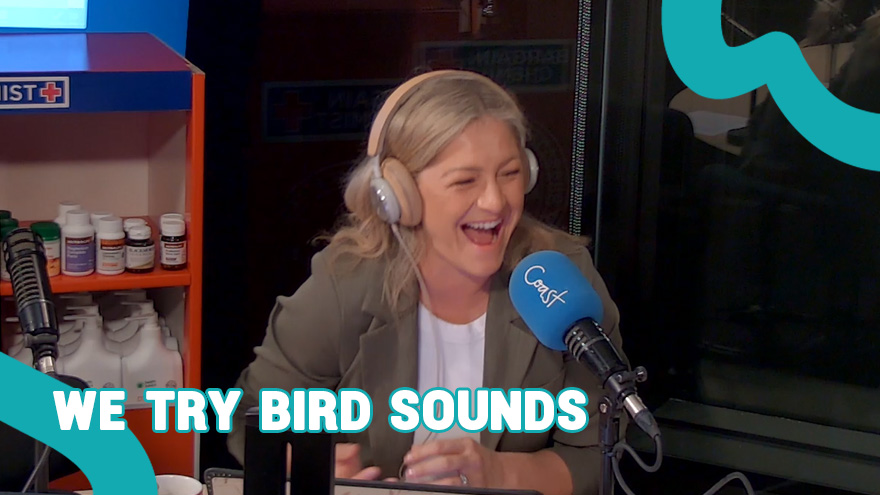 We try our bird call skills