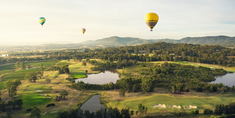 Hot Air Balloon in Hunter Valley