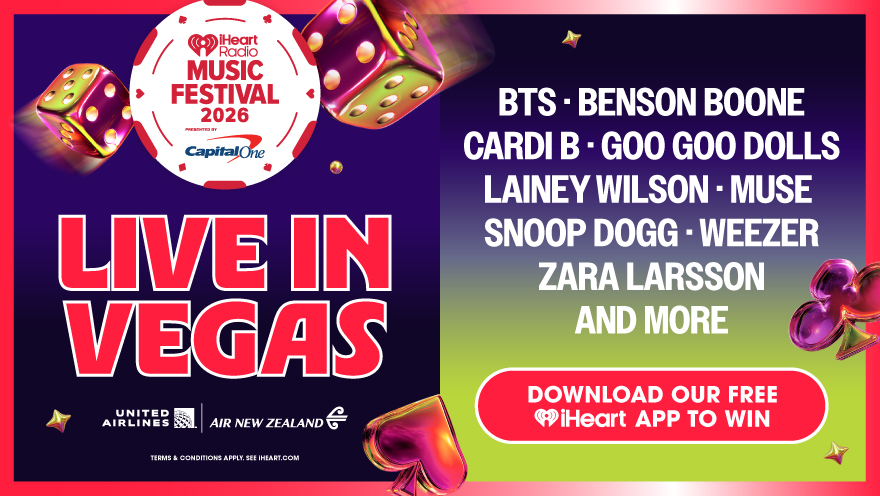 Win a trip to our iHeartRadio Music Festival in Las Vegas