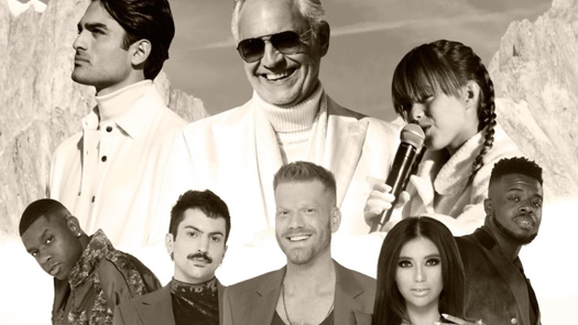 Andrea Bocelli's family and Pentatonix team up for spine-chilling a cappella cover of 'Do You Hear What I Hear?'