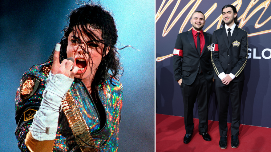 Michael Jackson’s sons appear at world premiere of MICHAEL
