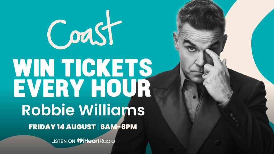 WIN Robbie Williams Tickets Every Hour This Fan Friday