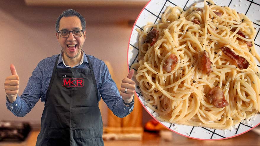 Jason "JT" Tikao's Spaghetti alla Carbonara recipe