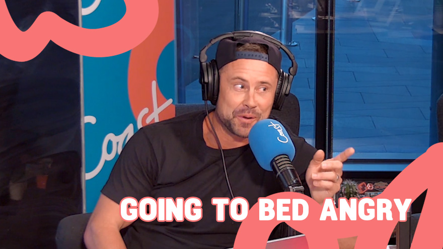 Maybe going to bed angry is a good thing