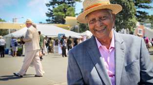 Dilmah Tea founder Merrill J. Fernando, pictured in Napier in 2017. Photo / File