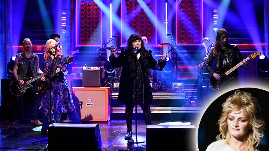 Watch Heart and Jimmy Fallon cover Bonnie Tyler's 'Total Eclipse Of The Heart' for 2024 eclipse