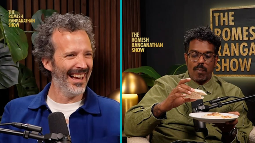 Romesh Ranganathan & Bret McKenzie taste test Marmite