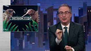 US talk show host John Oliver has weighed in on a very important New Zealand matter. Photo / via NZ Herald