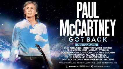 Paul McCartney is bringing his phenomenal Got Back Tour to Australia in 2023. Photo / Frontier Touring