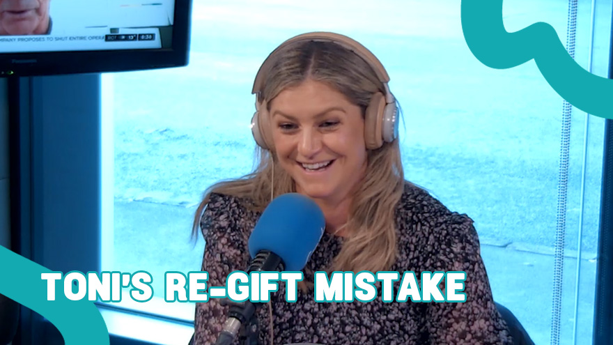 Toni had to find a way around her re-gift mistake