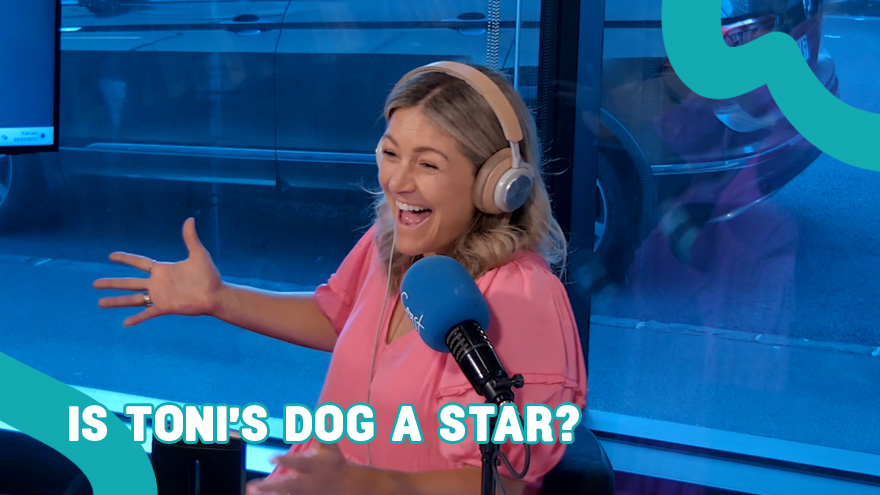 Could Toni's dog be the next big stage star?