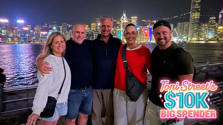 What Tori spent her $10k on in Hong Kong