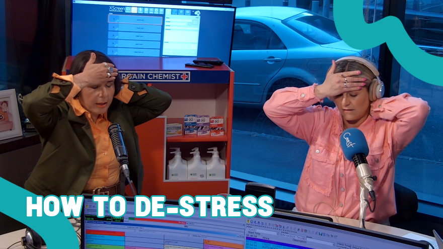 Dr G’s head cradle exercise for stress relief