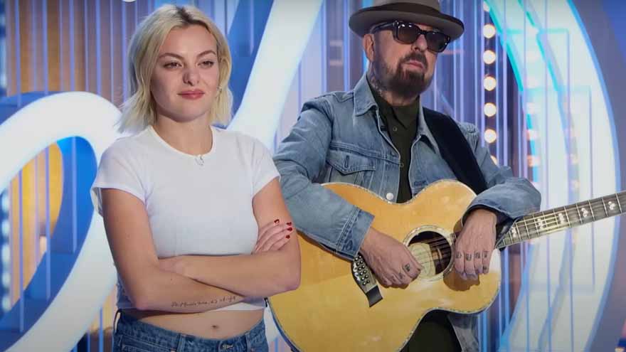 Watch Eurythmics member Dave Stewart play guitar for daughter's American Idol audition