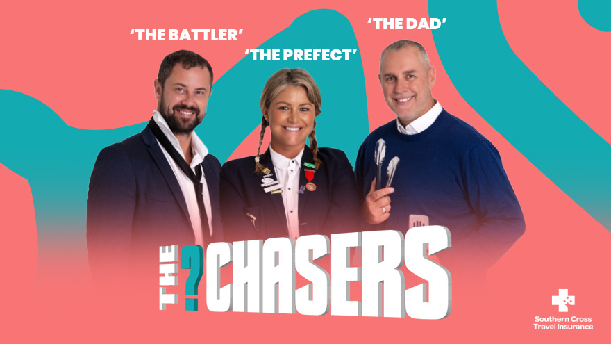 Win Coast Cash with The Chasers