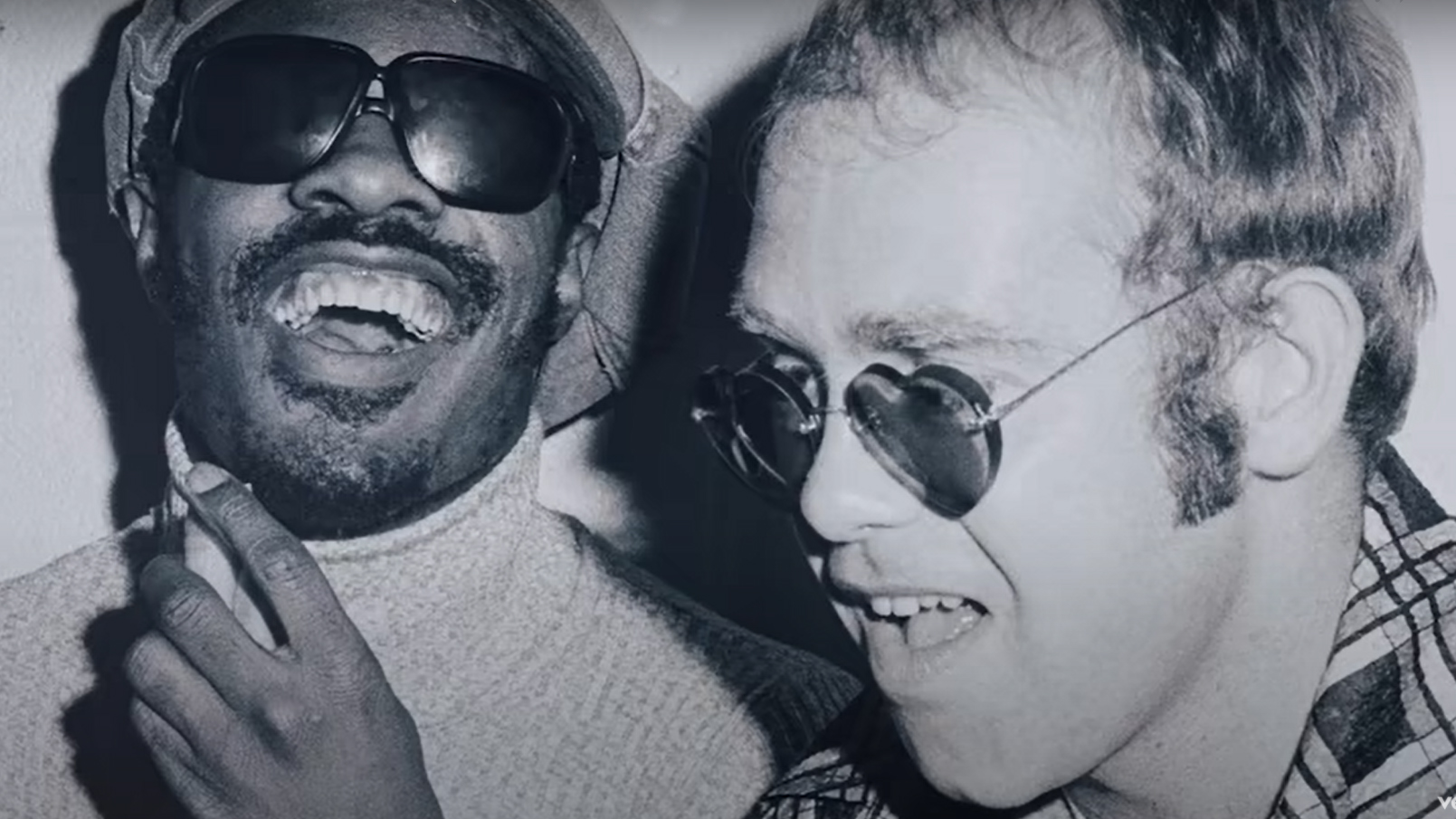 Watch Elton John and Stevie Wonder's heartwarming music video for their powerful duet 'Finish Line'