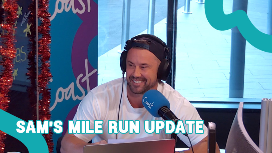 Sam knocked off his running goal at last