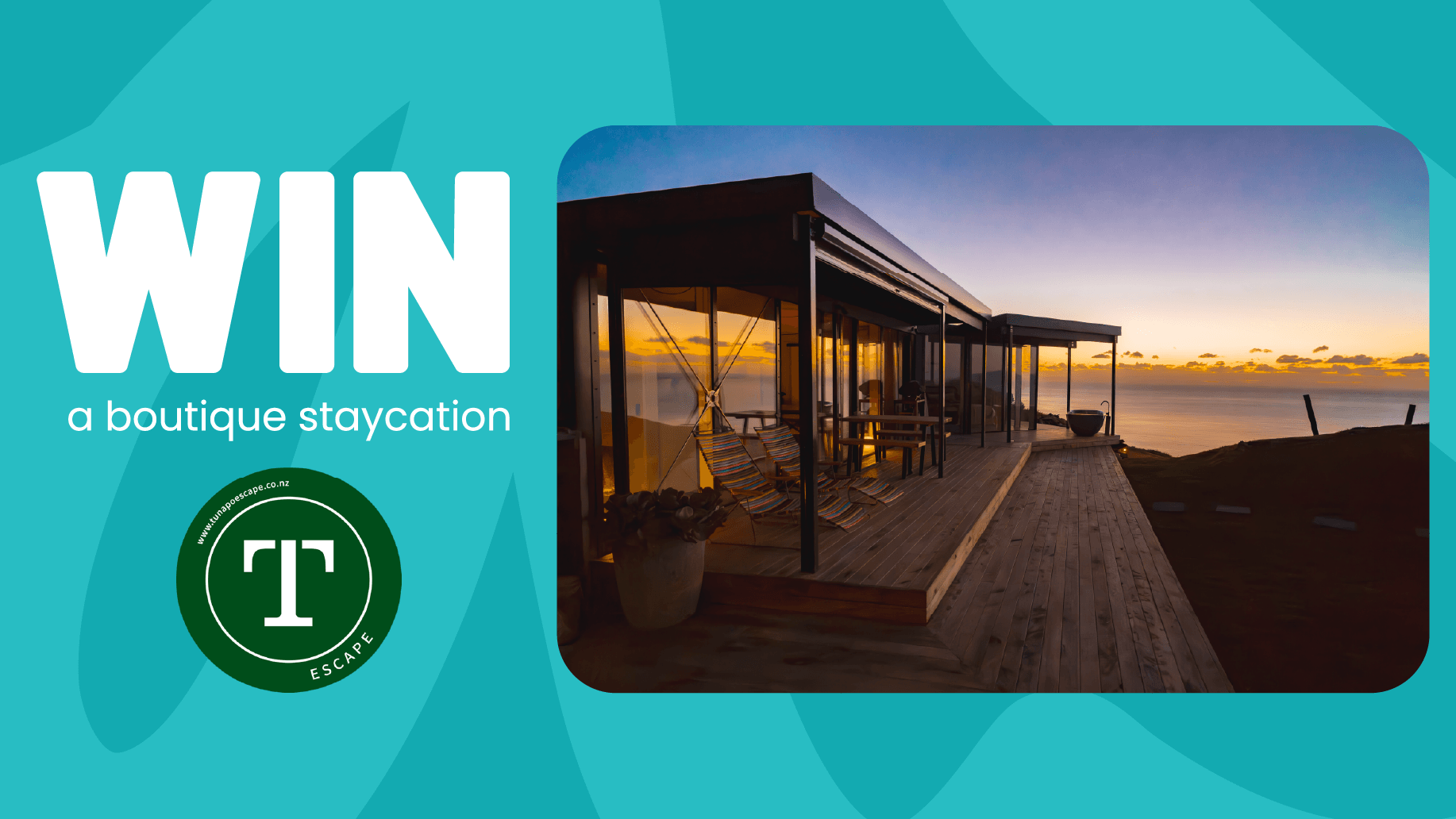 Win A Tunapo Escape Staycation