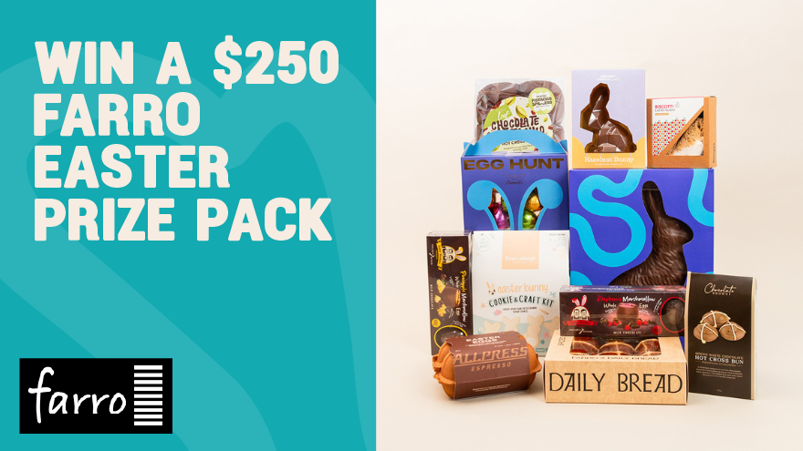 Auckland | Listen to win a $250 Farro Easter pack with Lorna