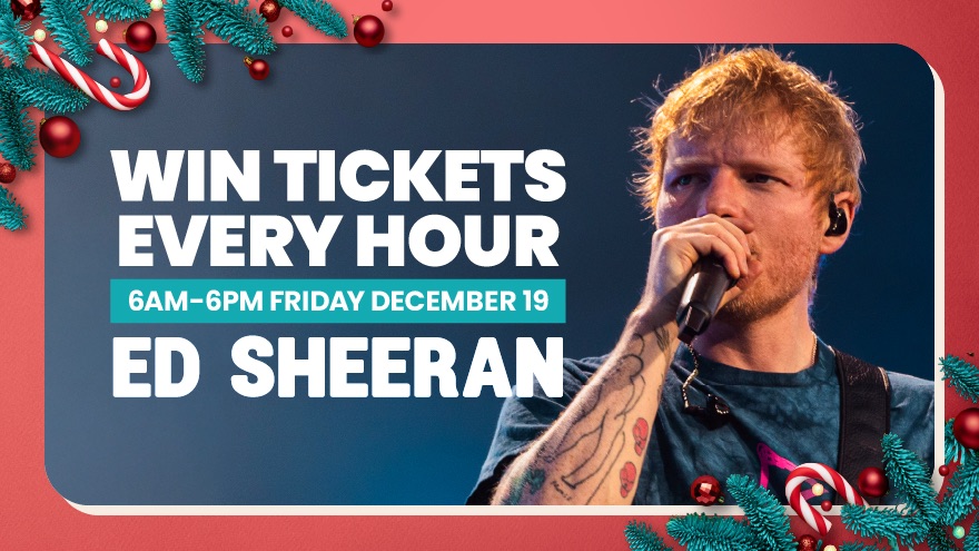 Win tickets all day Friday with our Ed Sheeran Festive Fan Friday