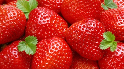 STRAWBERRIES can lower cholesterol levels  and blood fat ... if you eat heaps!
