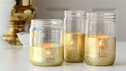 Quick Glitter Jars