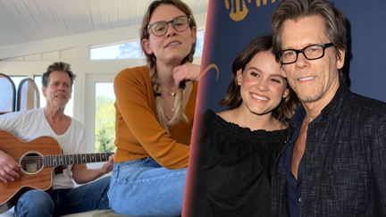 Watch Kevin Bacon's duet with daughter of Beyoncé and Miley Cyrus cover