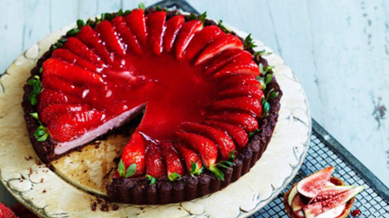 Strawberry Mousse Tart Recipe