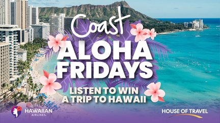 Win the ultimate Hawaiian adventure with Aloha Fridays