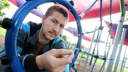 Playground Laced With Hundreds Of Fish Hooks