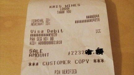 Shopper Is Charged £223,000 For Six Bottles Of Beer