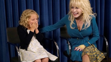 Dolly Parton Surprises Young Actress