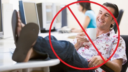 RULES FOR DRESSING APPROPRIATELY AT WORK: