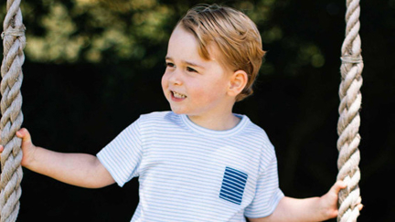 George 'Far Too Spoilt' On His Birthday Says Prince William
