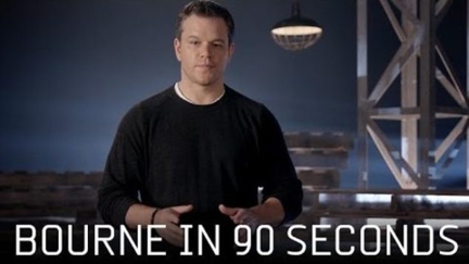 Bourne In 90 Seconds