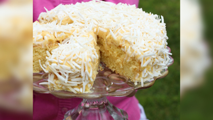 Allyson Gofton - Coconut Custard Gateau