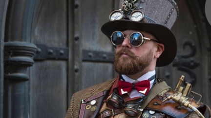 Steampunks take over Thames!