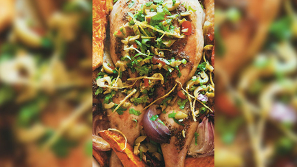 Allyson Gofton - Herby Easter Roast Chicken