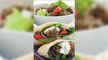 Allyson Gofton - Dukkah-dusted Kofta In Pita Pockets