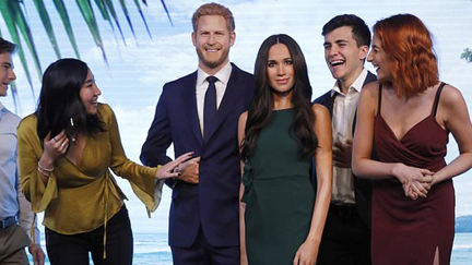 Meghan & Harry's wax figures