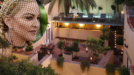 Inside Madonna's mansion