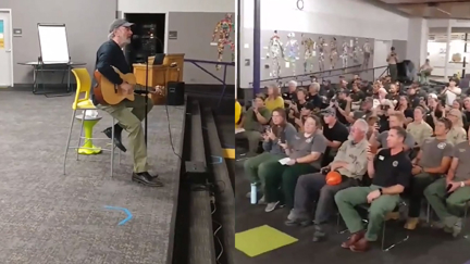 Neil's intimate performance