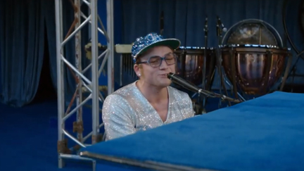 The video for Taron Egerton's cover of 'Rocket Man' has been unveiled and he sounds JUST like Elton John!