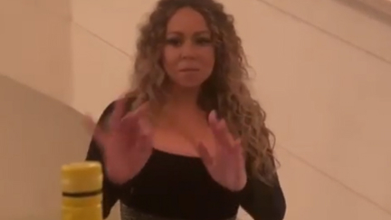 Watch Mariah Carey absolutely nail the 'Bottle Cap Challenge'
