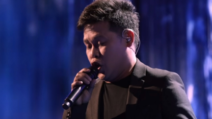 Man stuns singing Celine Dion and Andrea Bocelli's duet all by himself on America's Got Talent