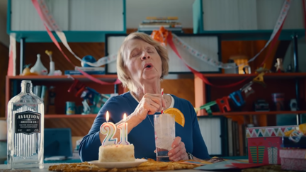 WATCH: Ryan Reynolds helps 84 Year old woman celebrate her 21st Birthday!